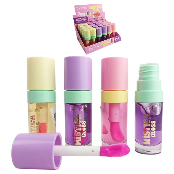 Gloss Labiales Baolishi y Lucky Model Surtidos