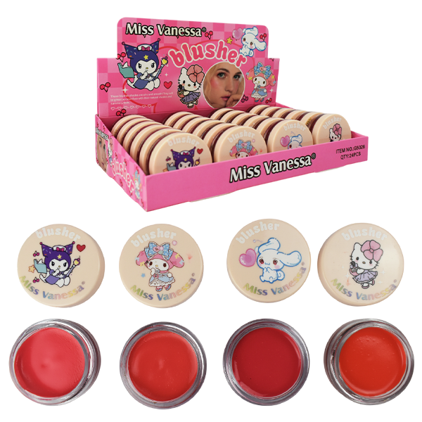 Rubor en Crema En presentación Surtida Miss Vanessa
