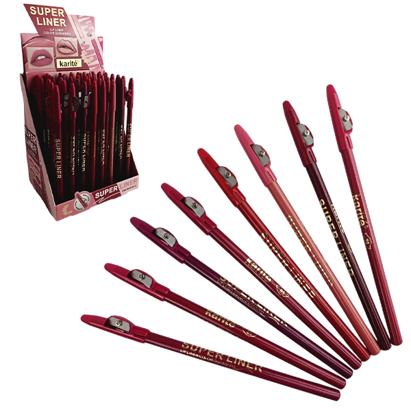 Delineador de Labios Super Liner color duradero de Karité tonos surtidos