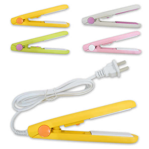 Mini Plancha de Pelo Portatil en Colores Surtidos