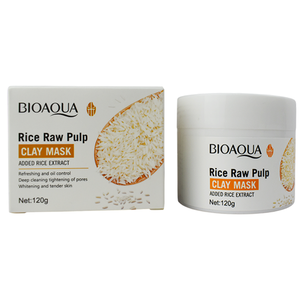 Mascarilla de Arcilla Con Extracto de Arroz Bioaqua