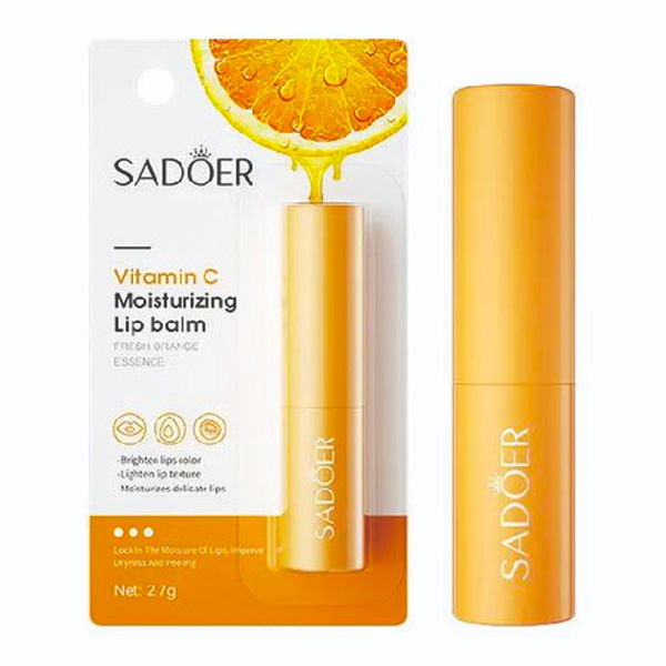 Bálsamo labial hidratante con vitamina c 2.7g - Sadoer