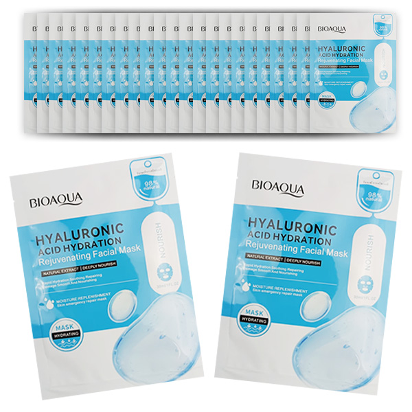 Mascarilla facial rejuvenecedora con ácido hialurónico - Bioaqua