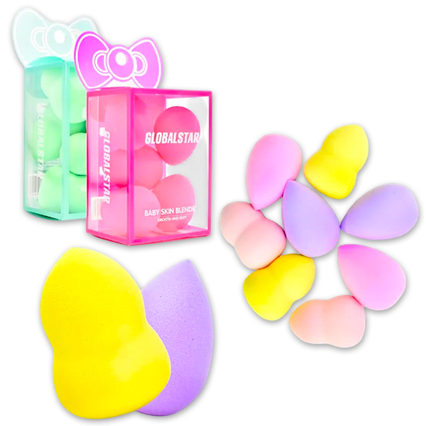 Mini Esponjas Faciales Global Star