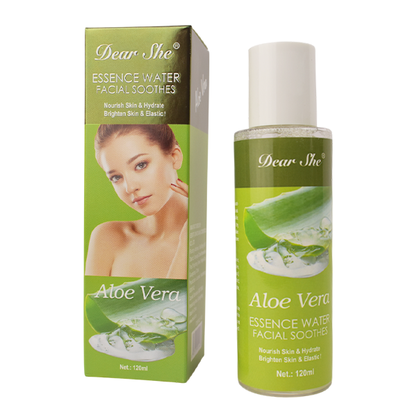 Agua esencial facial de aloe vera DEAR SHE 120ml.