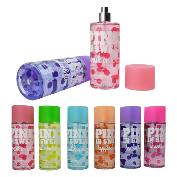 Splash para cuerpo Pink in Sweet diseño de puntos