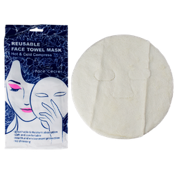 [1040029460019] Mascarilla facial reutilizable comprensa de calor y frio FACE CECRET