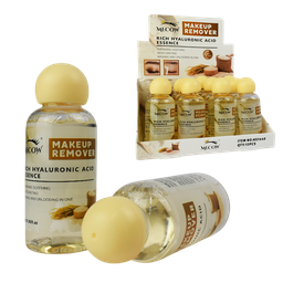 [6972545514400] Removedor de maquillaje con esencia de arroz y acido hialuronico MECOW 80ML.