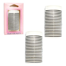 [B6049] Set de 18 tiras de pegamento para pestañas RUKA BEAUTY caja rosada