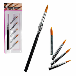 [M1794] Set de 5 puntas de pinceles intercambiales para acrilico NAIL ART BRUSH