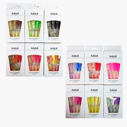 [UÑASSURT2025] Uñas Artificiales en Diseños Surtidos