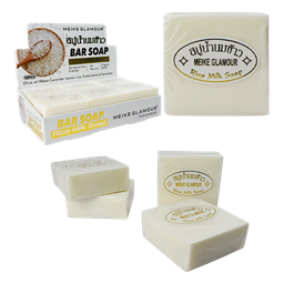 [6946410401010] Jabón de arroz en barra Meike Glamour