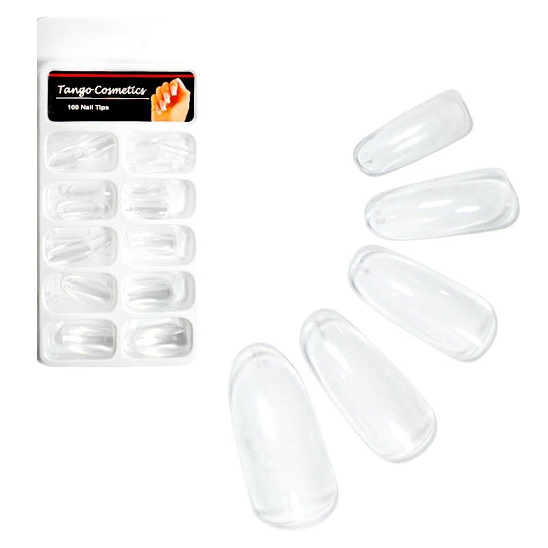 Set de 100 tips de uñas Tango Cosmetics surtidos