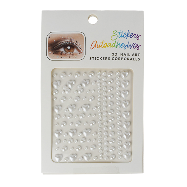 Perlas Para Rostro 3D Nail Art