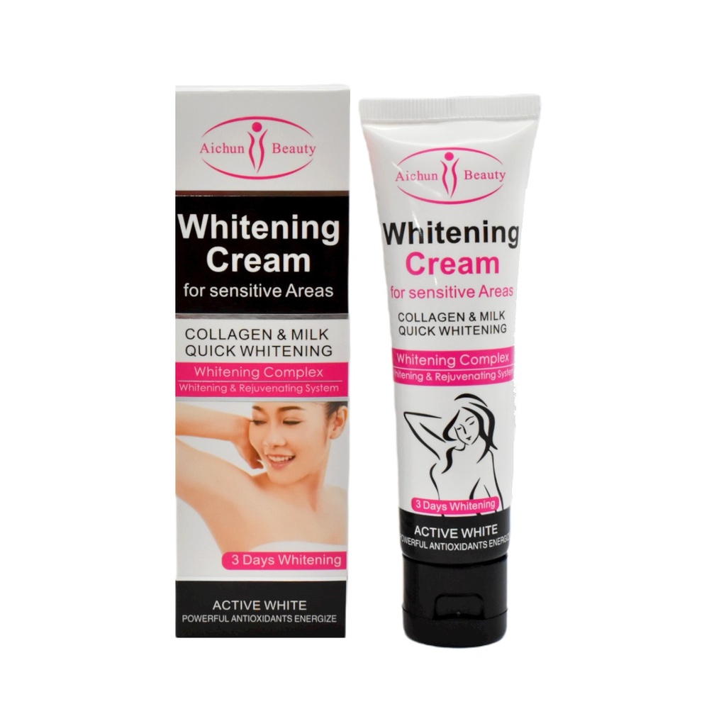 Crema blanqueadora de zonas sensibles Aichun Beauty 50ml