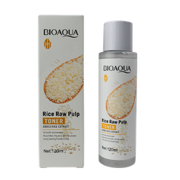 [6942349741029] Tonico Facial Bioaqua De Extracto De Arroz 120Ml