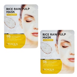 [6975239993529] Mascarilla facial con pulpa concentrada de arroz Bioaqua