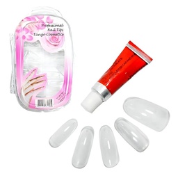 [TIPSTC2024] Set de 100 tips de uñas Tango Cosmetics surtidos